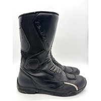 RJays Tour AM II Motorcycle Boots Black Size 41 Waterproof