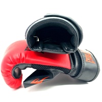 Everlast Tempo Boxing Bag Gloves Red Black Small/Medium DWEQ141129