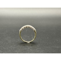 Ladies 9ct Yellow Gold Diamond Cluster Ring
