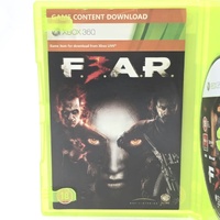 F.E.A.R. 3 Xbox 360 Game Complete With Manual PAL Horror Shooter