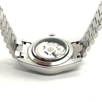 Seiko NH35A Mod Automatic Watch Datejust Style Grey Roman Dial Custom