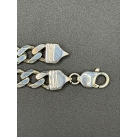 Unisex 925 Sterling Silver Curb Link Bracelet
