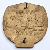 Indianapolis 500 Pit Badge Centennial Era May 24 2009 V873 Founding Fathers Collectible