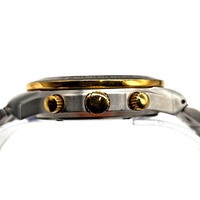 Holden Golden Years Watch 22K Gold Plated Chronograph Steel Mens Collectible