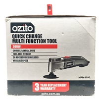 Ozito 300W Quick Change Multi Function Tool Kit MFQ-3100