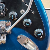 Vintage 1980 Kramer Focus 3000 Electric Guitar Blue 6 String Floyd Rose