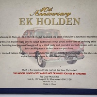 TRAX TRS21 Holden EK 40th Anniversary Set 1:43 Diecast Green Burgundy