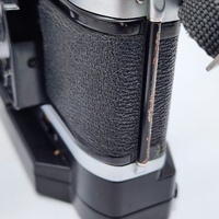 Canon AE-1 35mm Film Camera Tested with Power Winder A2 Data Back A