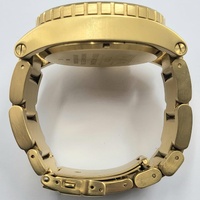 NIXON The 51-30 Chrono Gold Tone Mens Watch 300M Stainless Steel 