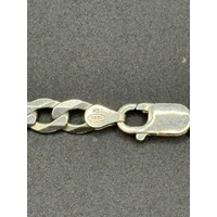 Unisex 925 Sterling Silver Curb Link Necklace