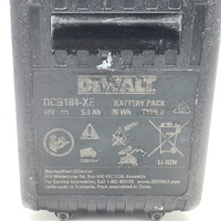 DeWALT DCB184-XE 18V XR 5.0Ah Lithium-Ion Cordless Battery Pack
