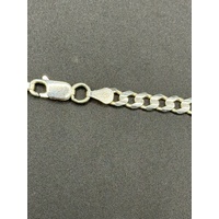 Unisex 925 Sterling Silver Curb Link Necklace