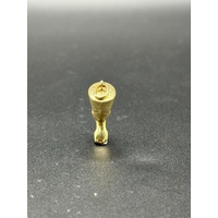 Ladies 9ct Yellow Gold Egyptian Head Pendant 2.2g