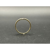 Men’s 10ct Yellow Gold 0.04ct Diamond Vine Pattern Ring