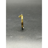 Unisex 18ct Yellow Gold Tuvalu 2004 Coin Pendant