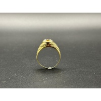 Unisex 18ct Yellow Gold Maltese Cross Ring 