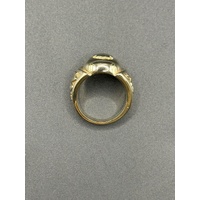 Men’s 9ct Yellow Gold Harley-Davidson Skull Ring