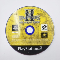 Age of Empires II The Age of Kings PS2 PAL Game Complete With Manual