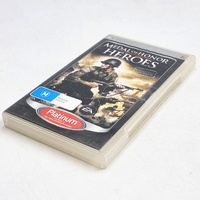 Medal of Honor Heroes Platinum Sony PSP Game Complete with Manual PAL