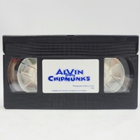 Alvin and the Chipmunks A Chipmunk Christmas VHS Kids Family Animation