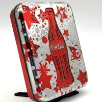 Coca-Cola Lip Smacker Vintage Tin 6 Pack Flavoured Lip Balm Gift Set