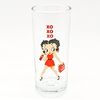 Coca-Cola Betty Boop Tumbler Glasses Set of 4 Retro Style Collectible