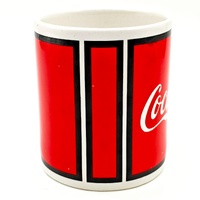 Coca-Cola Gibson Vintage Red Classic Logo Coffee Mug Set 5 Pieces