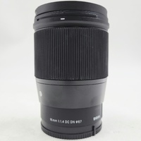 Sigma 16mm F1.4 DC DN Contemporary Lens Sony E-Mount APS-C