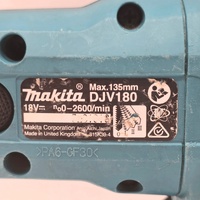 Makita DJV180 18V LXT 135mm Cordless Jigsaw No Blade Skin Only