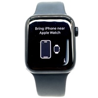 Apple Watch SE 2nd Gen 44mm GPS Midnight Aluminum Case Sport Band