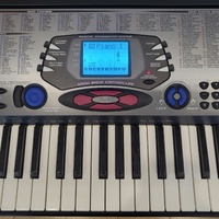 Casio CTK-551 61-Key Touch Responsive Portable Keyboard With Power Supply