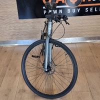 Shimano Copenhagen Hybrid Commuter Bike Fluid Comfort Seat Grey 700C