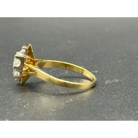 Ladies 18ct Yellow Gold 0.60ct Diamond Ring