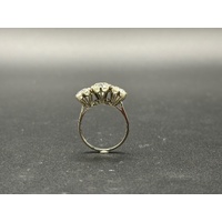Ladies 18ct White Gold Three Stone Diamond Ring