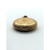 Vintage 18K Gold T.T. Jones Sons Waltham Pocket Watch 1899 Very Rare
