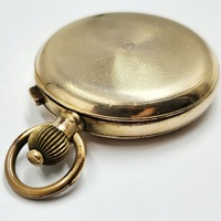 Geneva Watch Case Co Gold Filled Mechanical Hunter Pocket Watch 48mm Non Working