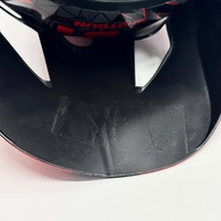 RXT A-727 Shotgun Moto Motocross Helmet Red Black Medium Off-Road MX SG
