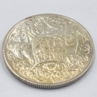 1966 Australian Round 50 Cent Coin 80% Silver Elizabeth II Royal Australian Mint