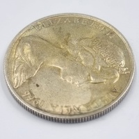 1966 Australian Round 50 Cent Coin 80% Silver Elizabeth II Royal Australian Mint