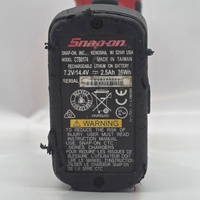 Snap-on CTS861 14.4V 1/4 Inch MicroLithium Cordless Screwdriver + 2.5Ah Battery