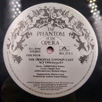 The Phantom of the Opera 1987 2LP Vinyl Original London Cast Polydor With Booklet