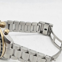 Seiko Prospex V192-0AH0 Solar Chronograph Mens Watch Tachymeter Steel Two-Tone