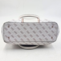 GUESS Cathleen Logo Tote Bag White Blush Women’s Handbag