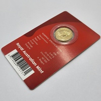 2022 $2 Red Poppy Remembrance Day C Mintmark Coloured UNC Coin Royal Australian Mint