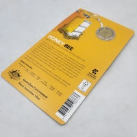 2022 $2 Honey Bee C Mintmark Coloured Uncirculated Coin Royal Australian Mint