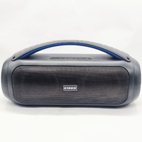 Adventure Kings Bluetooth Boom Box Speaker 2x20W Wireless Portable LED IPX5
