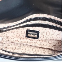 GUESS Sunset Blvd VY993419 Black Top Handle Chain Crossbody Bag