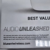 BlueAnt Pump Air Lite True Wireless Earbuds White Bluetooth Microbuds HD