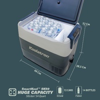 Koolatron SmartKool 50L Portable Fridge Freezer 12V 220V Car Cooler SK50