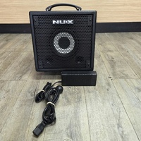 NUX Mighty Bass 50BT 50W Portable Bass Amp 6.5 Inch Speaker Bluetooth USB